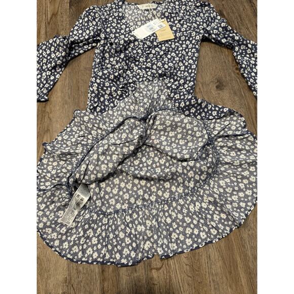 Mango Floral Print Flowy Dress Size XS - Picture 8 of 16